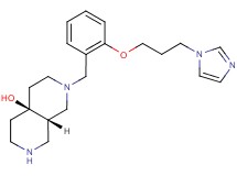 rel-(4aS,8aS)-2-{2-[3-(1H-imidazol-1-yl)propoxy]benzyl}octahydro-2,7-naphthyridin-4a(2H)-ol dihydrochloride
