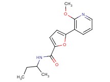 N-(sec-butyl)-5-(2-methoxypyridin-3-yl)-2-furamide