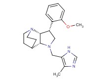 (3R*,3aR*,7aR*)-3-(2-methoxyphenyl)-1-[(4-methyl-1H-imidazol-5-yl)methyl]octahydro-4,7-ethanopyrrolo[3,2-b]pyridine