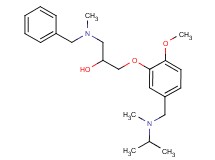 1-[benzyl(methyl)amino]-3-(5-{[isopropyl(methyl)amino]methyl}-2-methoxyphenoxy)-2-propanol