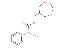 N-methyl-N'-(1,4-oxazepan-6-ylmethyl)-N-phenylurea hydrochloride