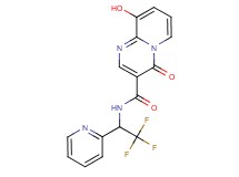 9-hydroxy-4-oxo-N-(2,2,2-trifluoro-1-pyridin-2-ylethyl)-4H-pyrido[1,2-a]pyrimidine-3-carboxamide