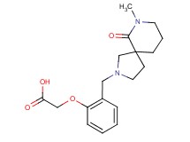 {2-[(7-methyl-6-oxo-2,7-diazaspiro[4.5]dec-2-yl)methyl]phenoxy}acetic acid