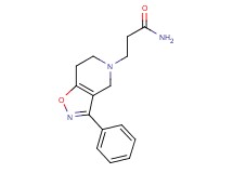 3-(3-phenyl-6,7-dihydroisoxazolo[4,5-c]pyridin-5(4H)-yl)propanamide