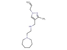 N-[(1-allyl-3-methyl-1H-pyrazol-4-yl)methyl]-2-azepan-1-ylethanamine