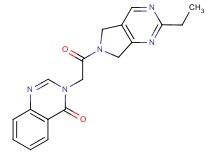 3-[2-(2-ethyl-5,7-dihydro-6H-pyrrolo[3,4-d]pyrimidin-6-yl)-2-oxoethyl]quinazolin-4(3H)-one