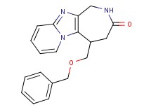 5-[(benzyloxy)methyl]-1,2,4,5-tetrahydro-3H-pyrido[1',2':1,2]imidazo[4,5-c]azepin-3-one