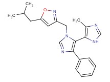 3-[(5-isobutylisoxazol-3-yl)methyl]-5'-methyl-5-phenyl-3H,3'H-4,4'-biimidazole