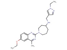 1-(6-ethoxy-4-methyl-2-quinazolinyl)-N-[(1-ethyl-1H-pyrazol-4-yl)methyl]-4-azepanamine