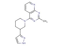 2-methyl-4-[3-(1H-pyrazol-3-yl)piperidin-1-yl]pyrido[2,3-d]pyrimidine
