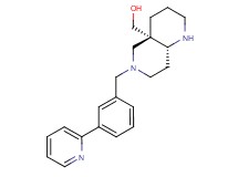 [(4aS*,8aR*)-6-[3-(2-pyridinyl)benzyl]octahydro-1,6-naphthyridin-4a(2H)-yl]methanol