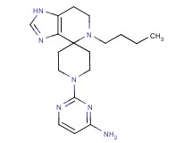 2-(5-butyl-1,5,6,7-tetrahydro-1'H-spiro[imidazo[4,5-c]pyridine-4,4'-piperidin]-1'-yl)pyrimidin-4-amine
