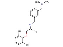 N-{3-[(dimethylamino)methyl]benzyl}-1-(2,6-dimethylphenoxy)-2-propanamine