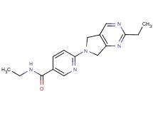 N-ethyl-6-(2-ethyl-5,7-dihydro-6H-pyrrolo[3,4-d]pyrimidin-6-yl)nicotinamide