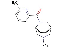 (1S*,5R*)-3-methyl-6-[(6-methyl-2-pyridinyl)carbonyl]-3,6-diazabicyclo[3.2.2]nonane