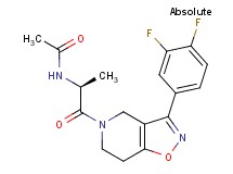 N-{(1S)-2-[3-(3,4-difluorophenyl)-6,7-dihydroisoxazolo[4,5-c]pyridin-5(4H)-yl]-1-methyl-2-oxoethyl}acetamide