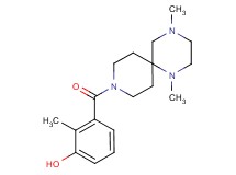 3-[(1,4-dimethyl-1,4,9-triazaspiro[5.5]undec-9-yl)carbonyl]-2-methylphenol