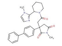 3-(4-biphenylyl)-1-methyl-3-{2-[2-(1-methyl-1H-imidazol-2-yl)-1-piperidinyl]-2-oxoethyl}-2,5-pyrrolidinedione