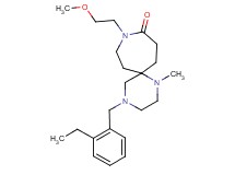 4-(2-ethylbenzyl)-9-(2-methoxyethyl)-1-methyl-1,4,9-triazaspiro[5.6]dodecan-10-one