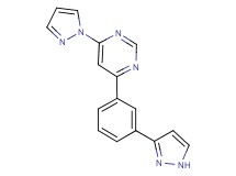 4-(1H-pyrazol-1-yl)-6-[3-(1H-pyrazol-3-yl)phenyl]pyrimidine