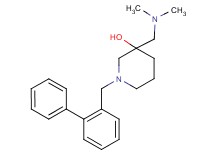 1-(2-biphenylylmethyl)-3-[(dimethylamino)methyl]-3-piperidinol