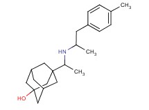 3-(1-{[1-methyl-2-(4-methylphenyl)ethyl]amino}ethyl)-1-adamantanol trifluoroacetate (salt)