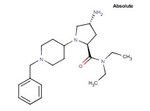 (2S,4R)-4-amino-1-(1-benzylpiperidin-4-yl)-N,N-diethylpyrrolidine-2-carboxamide