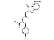N-[(3-oxo-1,3-dihydro-2H-indazol-2-yl)acetyl]-L-tyrosinamide