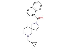 7-(cyclopropylmethyl)-2-(1-naphthoyl)-2,7-diazaspiro[4.5]decane