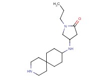 4-(3-azaspiro[5.5]undec-9-ylamino)-1-propyl-2-pyrrolidinone dihydrochloride