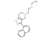 5-(2-ethoxyethyl)-3-(1-naphthyl)-4,5,6,7-tetrahydroisoxazolo[4,5-c]pyridine