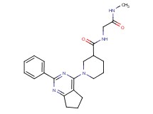 N-[2-(methylamino)-2-oxoethyl]-1-(2-phenyl-6,7-dihydro-5H-cyclopenta[d]pyrimidin-4-yl)piperidine-3-carboxamide