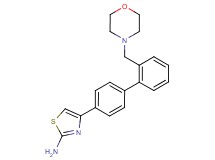 4-[2'-(morpholin-4-ylmethyl)biphenyl-4-yl]-1,3-thiazol-2-amine