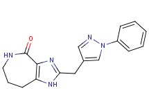 2-[(1-phenyl-1H-pyrazol-4-yl)methyl]-5,6,7,8-tetrahydroimidazo[4,5-c]azepin-4(1H)-one