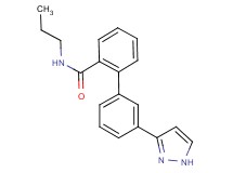 N-propyl-3'-(1H-pyrazol-3-yl)-2-biphenylcarboxamide