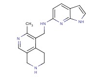 N-[(3-methyl-5,6,7,8-tetrahydro-2,7-naphthyridin-4-yl)methyl]-1H-pyrrolo[2,3-b]pyridin-6-amine dihydrochloride