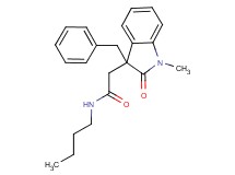 2-(3-benzyl-1-methyl-2-oxo-2,3-dihydro-1H-indol-3-yl)-N-butylacetamide