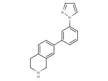 7-[3-(1H-pyrazol-1-yl)phenyl]-1,2,3,4-tetrahydroisoquinoline