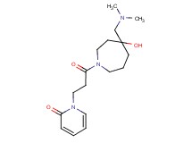 1-(3-{4-[(dimethylamino)methyl]-4-hydroxy-1-azepanyl}-3-oxopropyl)-2(1H)-pyridinone