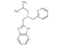(1H-benzimidazol-2-ylmethyl)isobutyl(pyridin-2-ylmethyl)amine