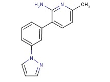 6-methyl-3-[3-(1H-pyrazol-1-yl)phenyl]pyridin-2-amine