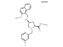 (4S)-1-(3-chlorobenzyl)-4-{[(2-methoxy-1-naphthyl)methyl]amino}-N-methyl-L-prolinamide