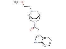 (1R*,5R*)-3-(1H-indol-3-ylacetyl)-6-(2-methoxyethyl)-3,6-diazabicyclo[3.2.2]nonane