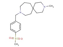 3-methyl-9-[4-(methylsulfonyl)benzyl]-3,9-diazaspiro[5.6]dodecane