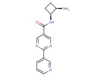 N-[(1S*,2R*)-2-aminocyclobutyl]-2-(3-pyridinyl)-5-pyrimidinecarboxamide