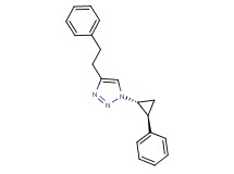 1-[(1R*,2S*)-2-phenylcyclopropyl]-4-(2-phenylethyl)-1H-1,2,3-triazole