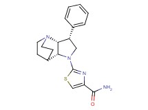 2-[(3R*,3aR*,7aR*)-3-phenylhexahydro-4,7-ethanopyrrolo[3,2-b]pyridin-1(2H)-yl]-1,3-thiazole-4-carboxamide