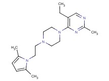 4-{4-[2-(2,5-dimethyl-1H-pyrrol-1-yl)ethyl]piperazin-1-yl}-5-ethyl-2-methylpyrimidine