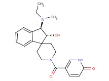 5-({(2R*,3R*)-3-[ethyl(methyl)amino]-2-hydroxy-2,3-dihydro-1'H-spiro[indene-1,4'-piperidin]-1'-yl}carbonyl)-2(1H)-pyridinone