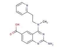2-amino-4-[methyl(2-pyridin-2-ylethyl)amino]quinazoline-6-carboxylic acid